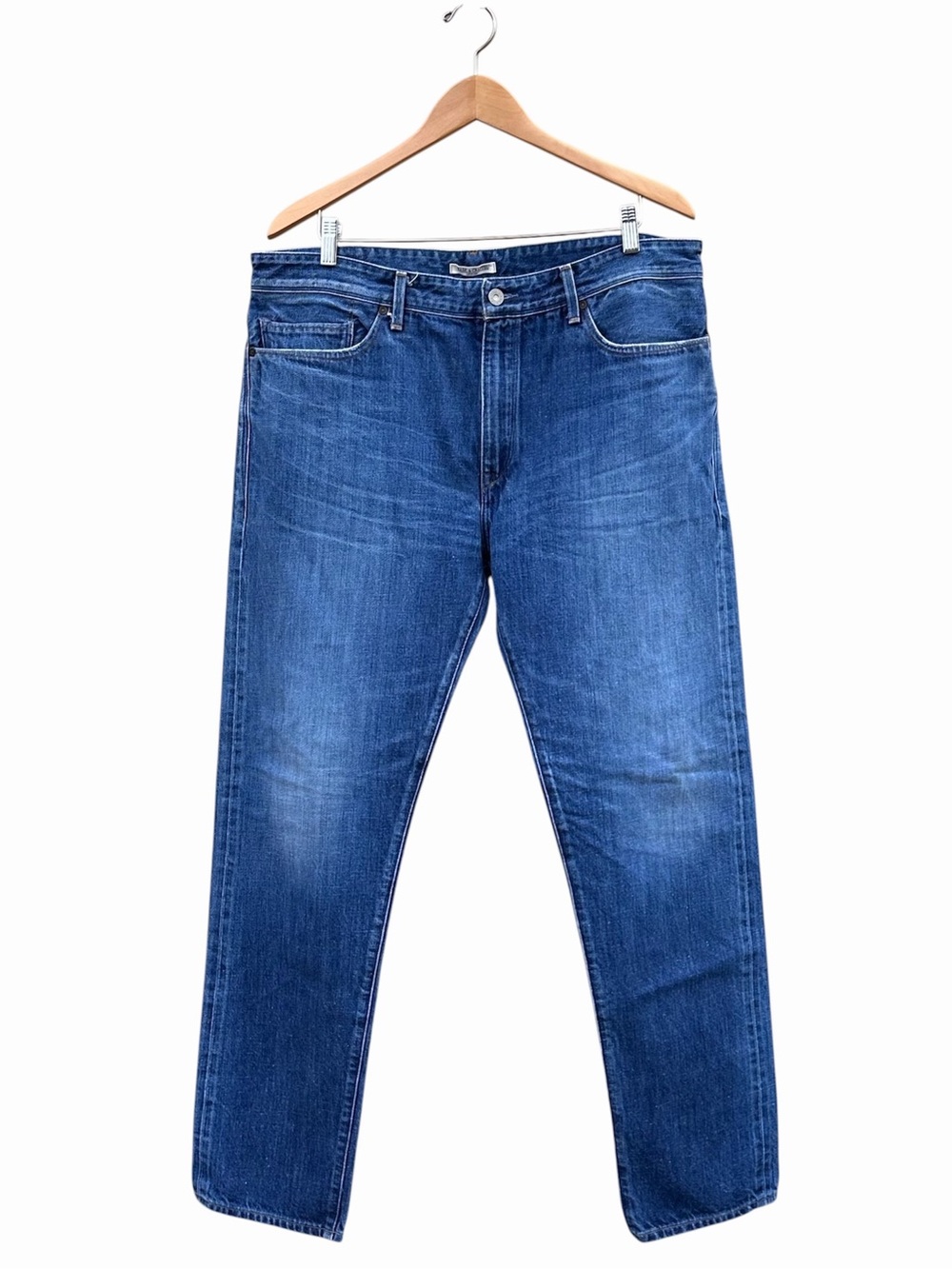 Levi's Made and Crafted Tapered Leg Faded Wash Men's Classic Blue Denim Jeans 38